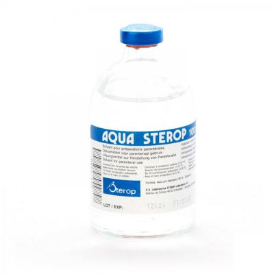 Aqua Sterop water voor injectie 100ml - Anabolen Direct